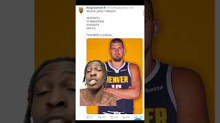 JOKIC IS BEYOND HOOPING😳💯 nba hoops basketball jokic nikolajokic silkhoops [upl. by Sinnelg540]