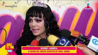 Maribel Guardia DEFIENDE a Ninel Conde de las CRÍTICAS por sus OPERACIONES  Sale el Sol [upl. by Hadeis]