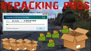 DayZ  How To Create a Server Pack or Repack  Unpacking and Repacking PBO mods REVISITED [upl. by Lytton]