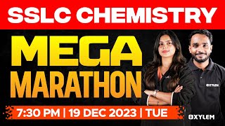 SSLC Christmas Exam  Chemistry  Mega Marathon  Xylem SSLC [upl. by Nehte407]