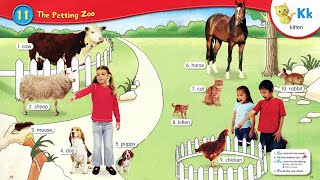 Longmans Picture Dictionary for Children  The Petting Zoo  Topic 11 [upl. by Aetnahc392]