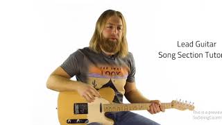 Lonesome Onry and Mean Guitar Lesson and Tutorial  Waylon Jennings [upl. by Ellasal565]