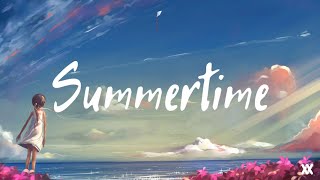 Kimi no toriko♪ • Summertime  Maggie ft Nyan  Lyrics Video [upl. by Colis]