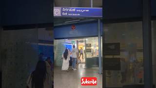 How to access mantrisquare mall Bangalore through metro metro mantrisquaresampigeroadmetro [upl. by Metsky]