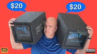 How BAD is this 20 Subwoofer Pyle PLQB10 Reviewed and Tested [upl. by Sileray178]