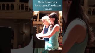 Music Discoveries 44 Rachmaninoffs quotVocalisequot for piano duet piano [upl. by Domel]