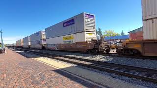 Flagstaff Arizona BNSF 6084 Virtual Railfan Camera Location [upl. by Stegman]