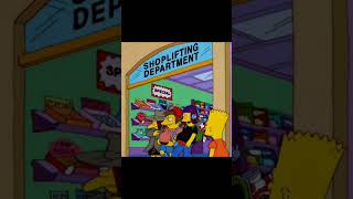 quotShoplifting Is A Victimless Crimequot Simpsons Crime [upl. by Irmo]