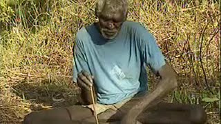 Aboriginal Fire Starting  Ray Mears Extreme Survival  BBC Studios [upl. by Atiuqahs223]