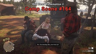 Bill asks Karen about the Valentine bank  Camp Scene 164  Red Dead Redemption 2 [upl. by Sophia604]