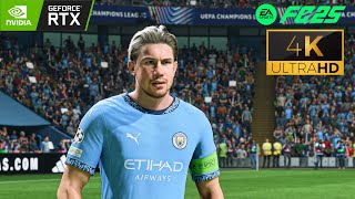 Fc 25  Man City vs Real Madrid  Final Champions League  4K Ultra Graphics  Full Match  4K PC [upl. by Erasme]