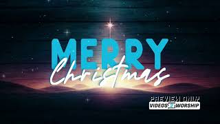 Star Of Wonder Merry Christmas Title Motion  Videos2Worship [upl. by Hillier441]