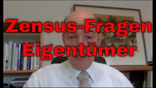 Zensus 2022  die Fragen für die Eigentümer [upl. by Rai924]