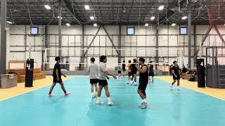 Volleyball Open Gym Scrims  Game 2 102624 [upl. by Ahseeyt]