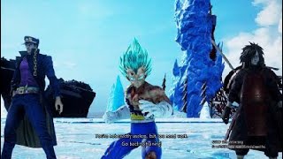 VEGETA SSJ BLUE  JUMP FORCE ONLINE  JOTAROMADARA VS YORUICHIKANESABO [upl. by Kecaj609]