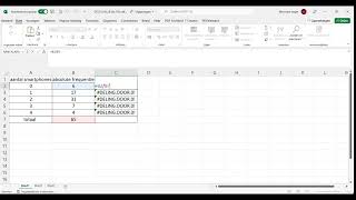 Relatieve frequenties berekenen met Microsoft Excel [upl. by Clair635]