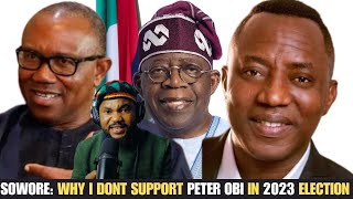 SOWORE EXPOSED The Shocking Truth You Never Knew About PETER OBI [upl. by Anaili944]