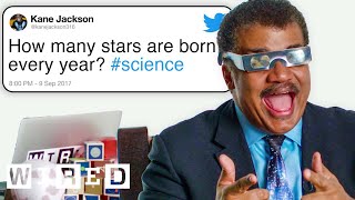 Neil deGrasse Tyson Answers Science Questions From Twitter  Tech Support  WIRED [upl. by Xella]