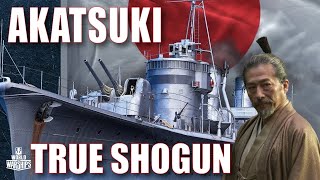 Akatsuki Fubuki Class Japanese IJN Destroyer World of Warships Wows DD [upl. by Aronoel]