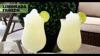 COMO PREPARAR LIMONADA FROZEN  DELICIOSA Y REFRESCANTE [upl. by Aihtak]