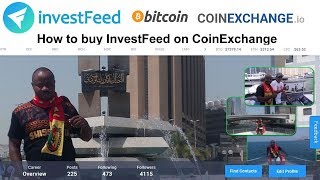 How to buy InvestFeed coins on CoinExchange Quickly [upl. by Suoicerpal]