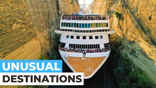 TOP 10 UNUSUAL amp UNIQUE CRUISING DESTINATIONS [upl. by Yddub]