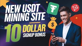 New Usdt Earning Site Usdt Mining Site 2024 Best Investment best usdt mining investment site [upl. by Kciredor440]