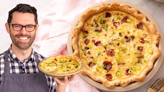 Easy Quiche Recipe  Delicious and SO Versatile [upl. by Fira417]