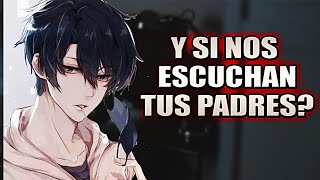 Tu novio romántico te ©hu4 las T3T4 con tus padres muy cerca 🥵 Asmr Roleplay 🔥M4F [upl. by Eseerehs949]