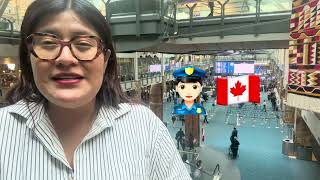 Registro para entrar a Canada al momento de llegar al aeropuerto 🇨🇦 Entrevista con Migracion 🇨🇦 [upl. by Noda]