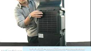 How Evaporative Coolers Work from AirConditionerHomecom [upl. by Ahsilahs]