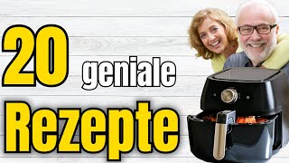 20 GENIALE Ideen für die Heißluftfritteuse – Einfach Schnell und Lecker [upl. by Blunt257]