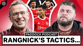 Manchester United Under Ralf Rangnick  Tactics amp Formation  Paddock Podcast [upl. by Olly]