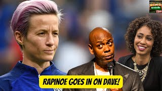 Megan Rapinoe Says Dave Chapelle amp Sage Steele Causing TCommunity Hate  What A Ridiculous Take [upl. by Ainirtac88]