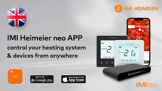 IMI Heimeier neo APP – smart home temperature control system [upl. by Ragg374]