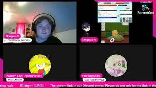 Blingee LIVE Playing Tomodachi Life and chatting lol [upl. by Acireit]