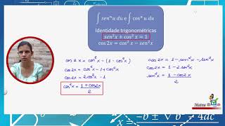 Integração de cosseno ou seno elevado a um expoente positivo Parte 1 [upl. by Alameda681]