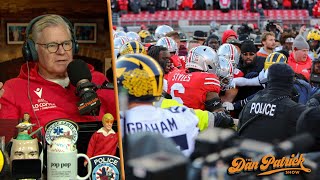 quotWhat Are We Doingquot  Dan Patrick Reacts To MichiganOhio State Postgame Fight  12224 [upl. by Goldston]