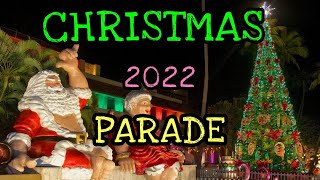 CHRISTMAS HONOLULU CITY PARADE 12032022 christmas parade honolulu hawaii holiday 4k [upl. by Nyladnar832]