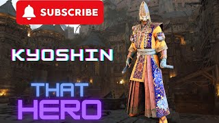 Kyoshin  3 MATCHES  3 WINS  ForHonor [upl. by Gradey23]