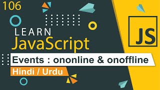 JavaScript ononline amp onoffline Tutorial in Hindi  Urdu [upl. by Ariday]