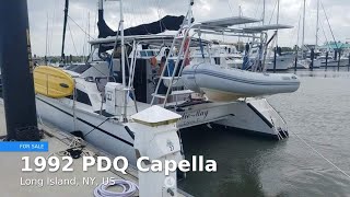 1992 PDQ Capella for sale in Long Island NY US [upl. by Delwyn555]