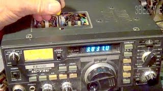 Icom 730 Frequency align to 80 meter QSOs [upl. by Atarman]