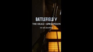 The Krag–Jørgensen in Less Than 60 Seconds  Battlefield V [upl. by Aratehs]