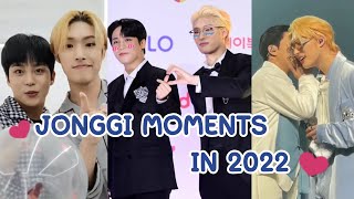 JONGGI MOMENTS​ 1  Mingi amp Jongho Moments In 2022 ATEEZ [upl. by Zoilla]