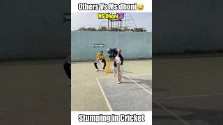 Others vs Ms Dhoni Stumping❤️Part  3 shorts cricket msdhoni [upl. by Atiuqihc]