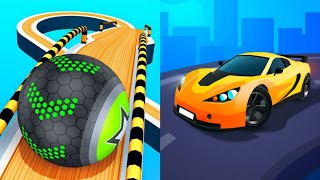 Going Balls vs Race Master 3D  Android iOS Walkthrough [upl. by Lindsley]