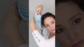 How to Get a Stronger Gel Cast to Prevent Frizz  shorts frizzyhair curlyhair [upl. by Bodkin11]