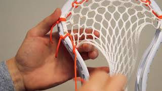 How To String A Lacrosse Stick  The Full Powell Pocket Tutorial [upl. by Anaeg]