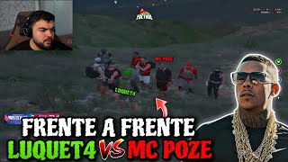 LUQUET4 E MC POZE FICARAM FRENTE A FRENTE PARA A TROCA DE SOLDADOS  GTA RP [upl. by Falda340]